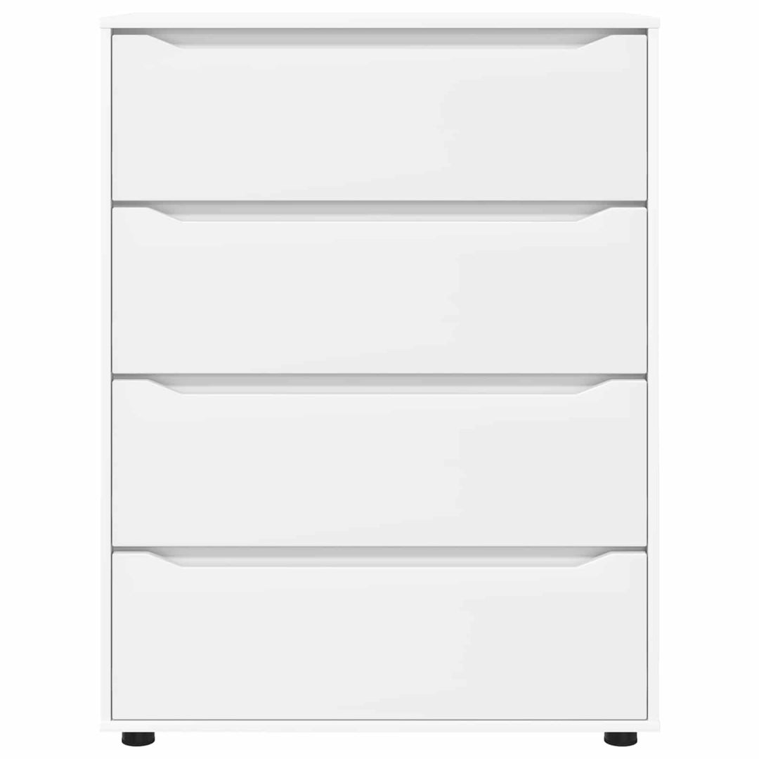 Opbevaringsskabe Hvid 80 x 48 x 105 cm Konstrueret træ