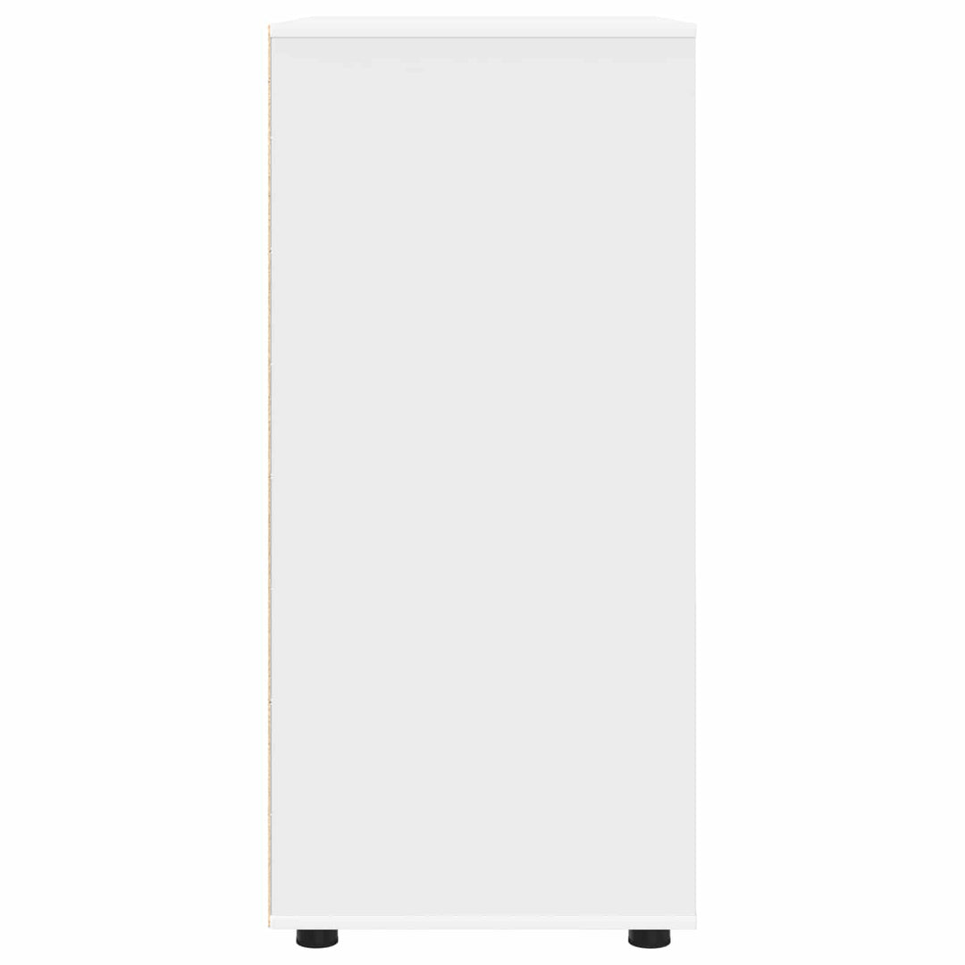 Opbevaringsskabe Hvid 80 x 48 x 105 cm Konstrueret træ