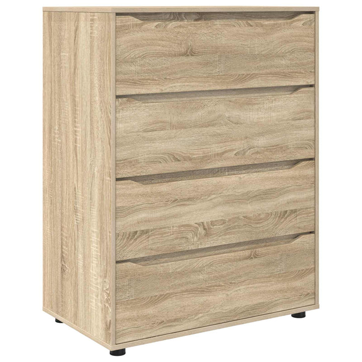 Opbevaringsskabe Sonoma eg 80 x 48 x 105 cm Konstrueret træ