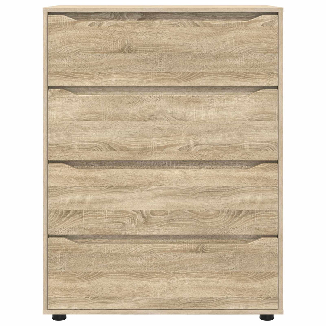 Opbevaringsskabe Sonoma eg 80 x 48 x 105 cm Konstrueret træ