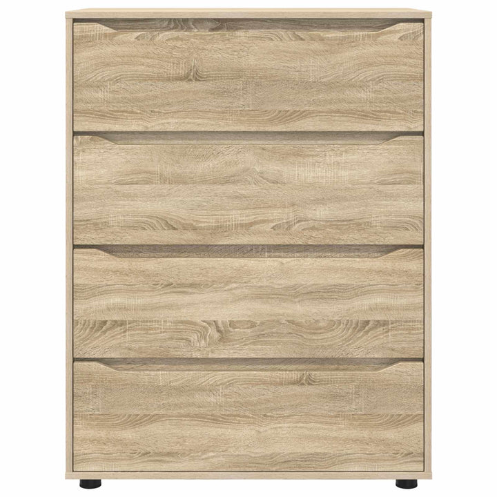 Opbevaringsskabe Sonoma eg 80 x 48 x 105 cm Konstrueret træ