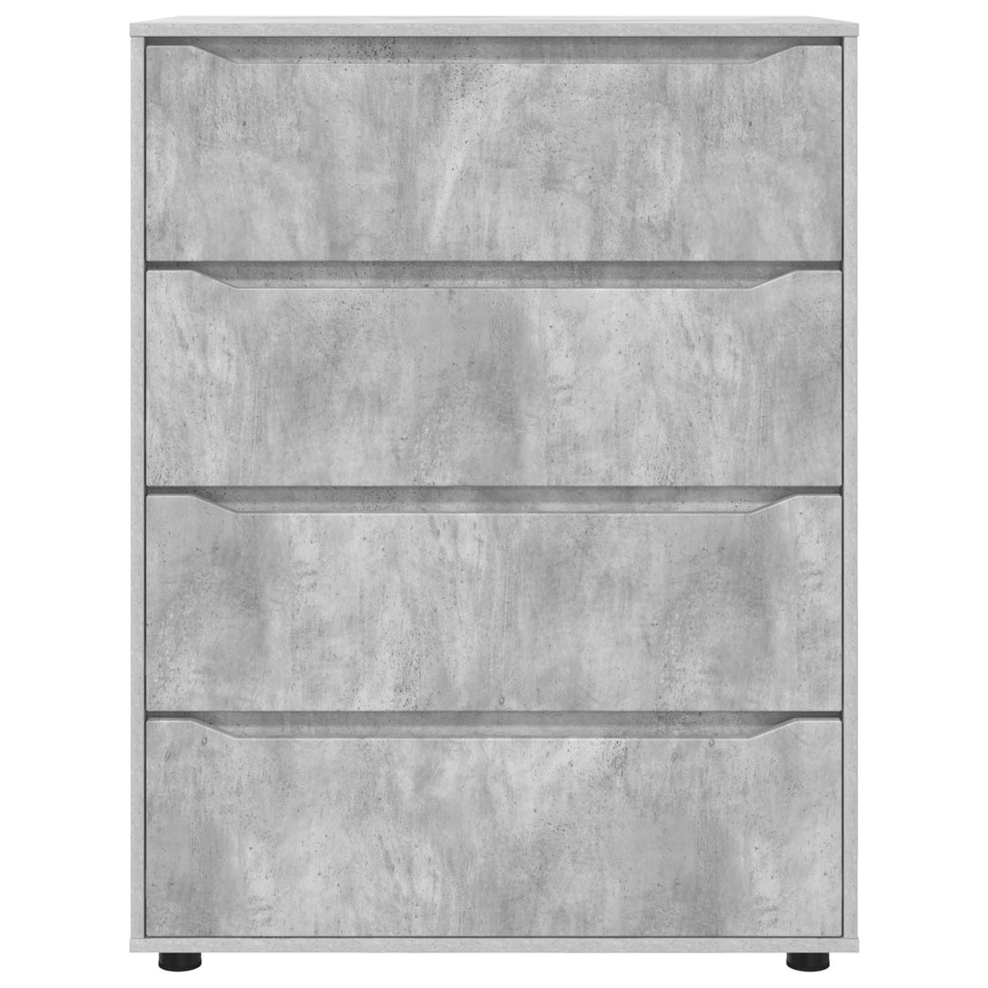 Opbevaringsskabe Beton Grå 80 x 48 x 105 cm Konstrueret træ