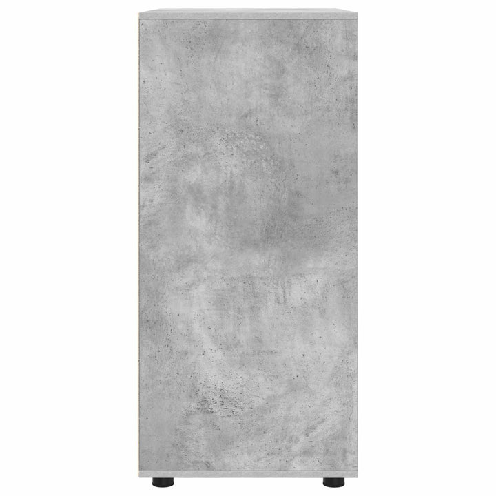 Opbevaringsskabe Beton Grå 80 x 48 x 105 cm Konstrueret træ