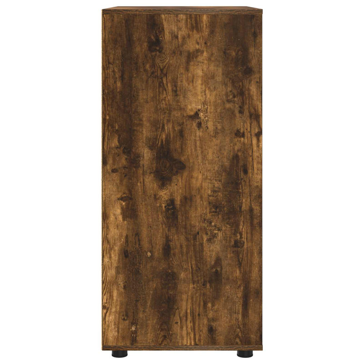 Opbevaringsskabe Røget eg 80 x 48 x 105 cm Konstrueret træ