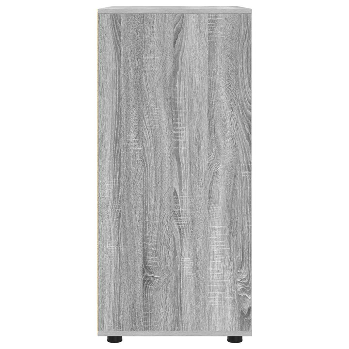 Opbevaringsskabe Grå Sonoma 80 x 48 x 105 cm Konstrueret træ