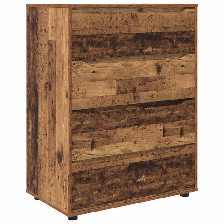 Opbevaringsskabe Gammelt træ 80 x 48 x 105 cm Konstrueret træ