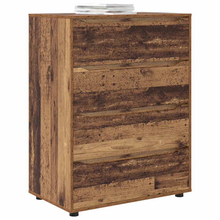 Opbevaringsskabe Gammelt træ 80 x 48 x 105 cm Konstrueret træ
