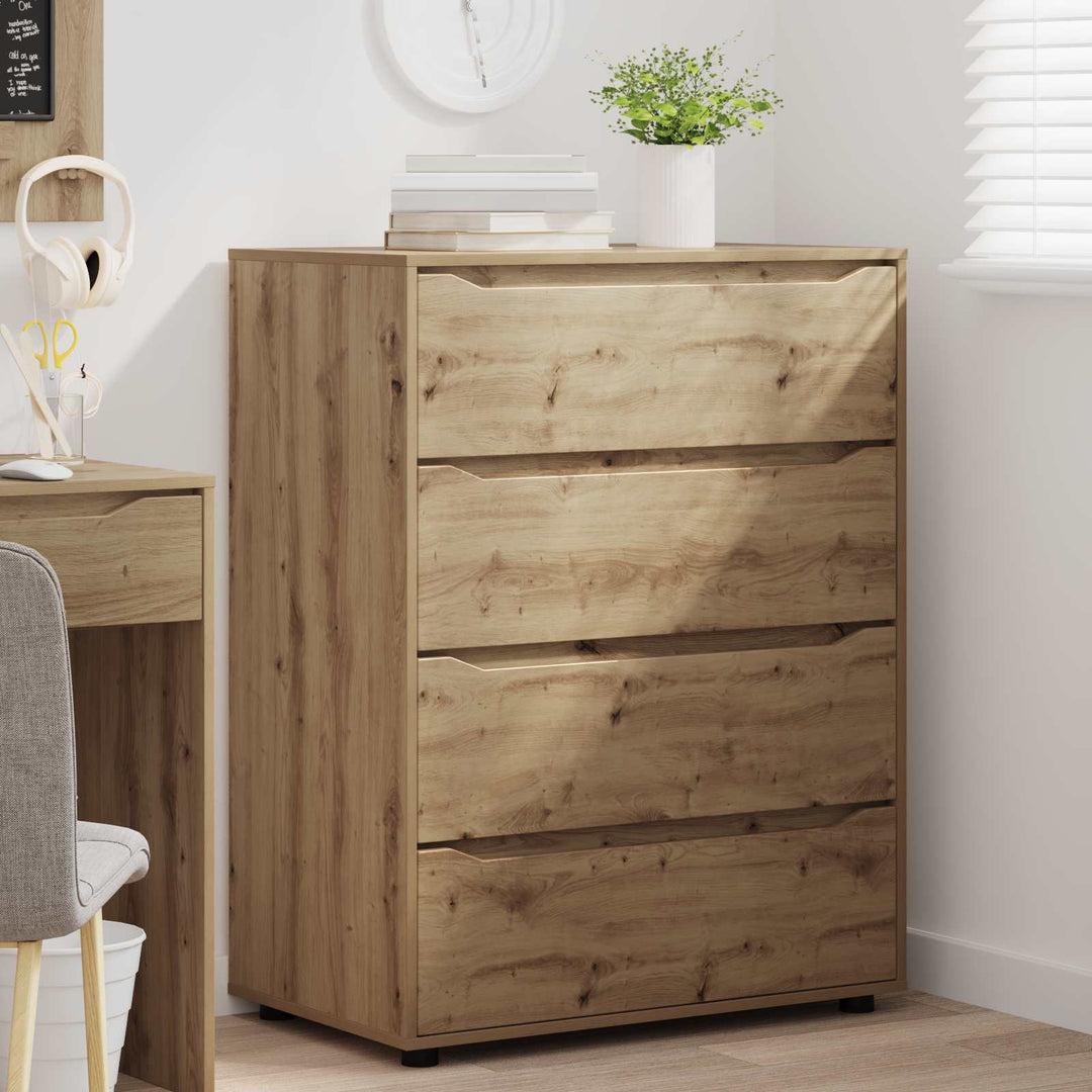 Opbevaringsskabe 80 x 48 x 105 cm Konstrueret træ