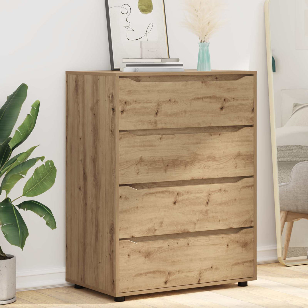 Opbevaringsskabe 80 x 48 x 105 cm Konstrueret træ