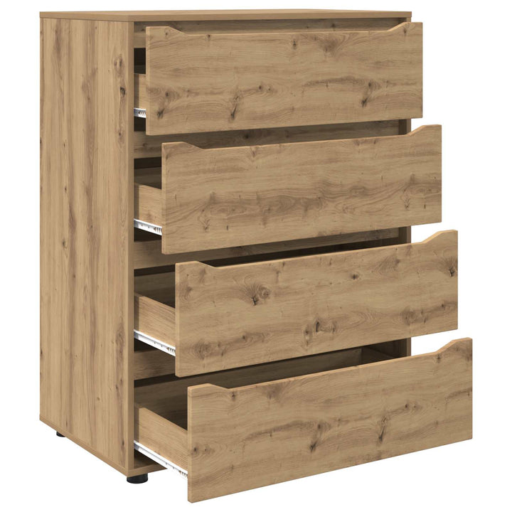 Opbevaringsskabe 80 x 48 x 105 cm Konstrueret træ