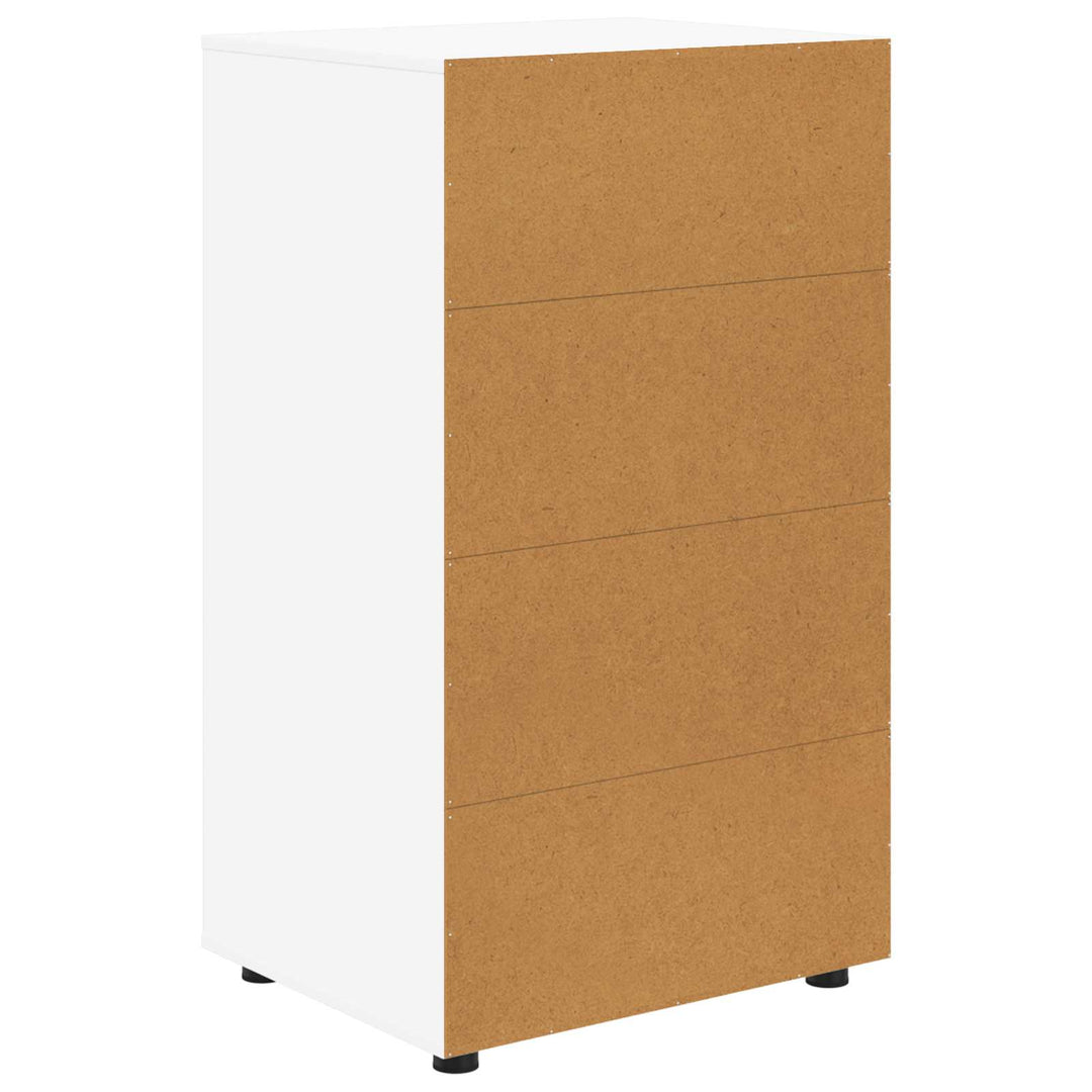 Opbevaringsskabe Hvid 60 x 48 x 105 cm Konstrueret træ