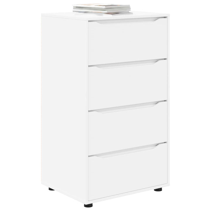 Opbevaringsskabe Hvid 60 x 48 x 105 cm Konstrueret træ
