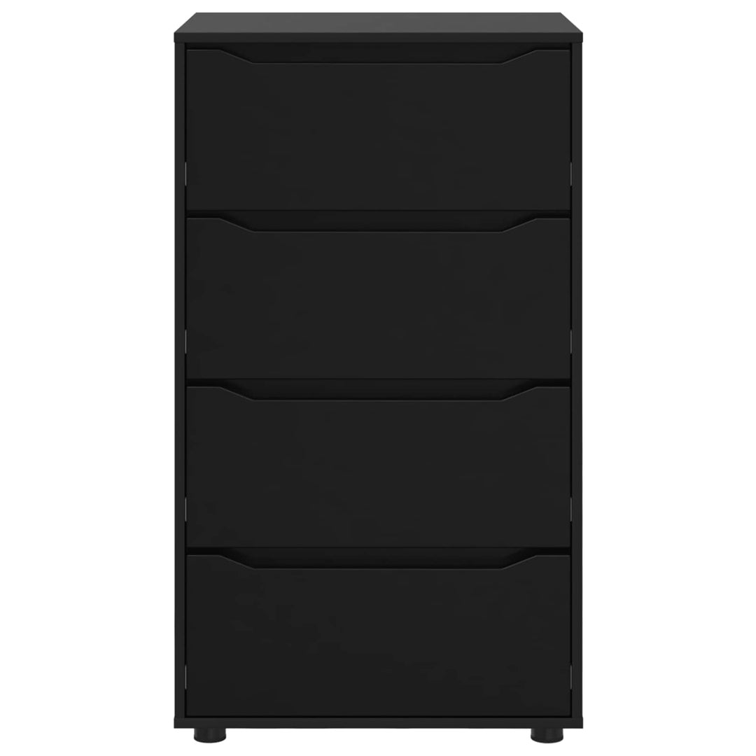 Opbevaringsskabe Sort 60 x 48 x 105 cm Konstrueret træ