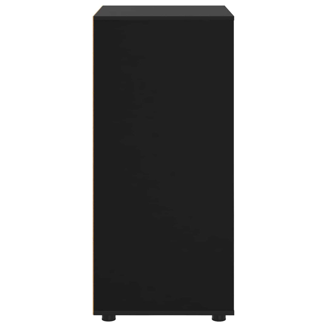 Opbevaringsskabe Sort 60 x 48 x 105 cm Konstrueret træ