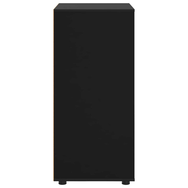 Opbevaringsskabe Sort 60 x 48 x 105 cm Konstrueret træ