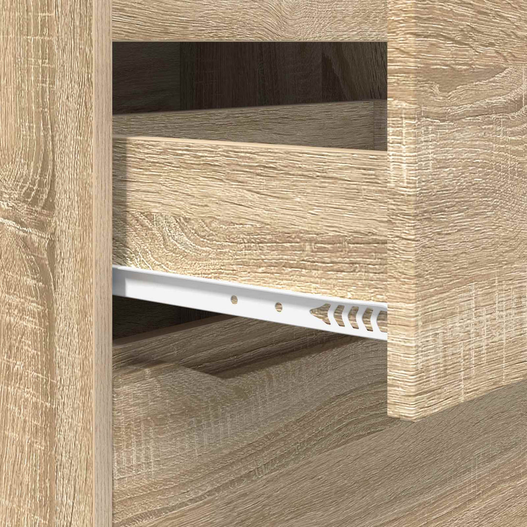 Opbevaringsskabe Sonoma eg 60 x 48 x 105 cm Konstrueret træ