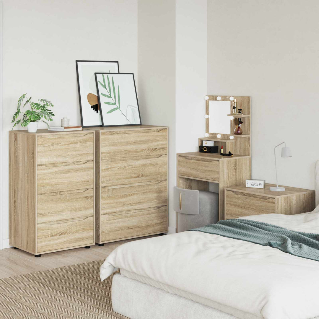 Opbevaringsskabe Sonoma eg 60 x 48 x 105 cm Konstrueret træ