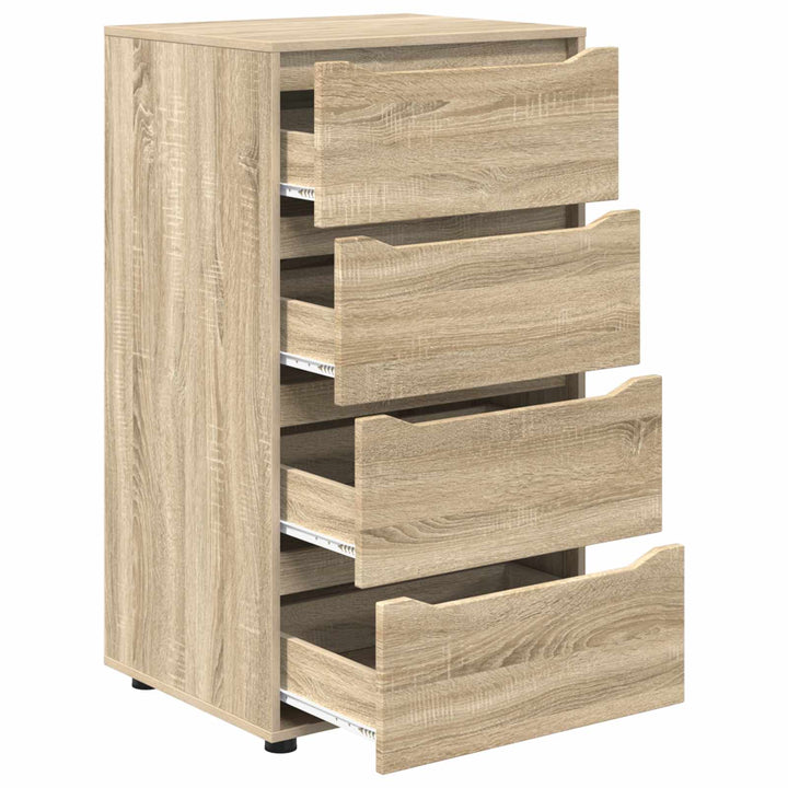 Opbevaringsskabe Sonoma eg 60 x 48 x 105 cm Konstrueret træ