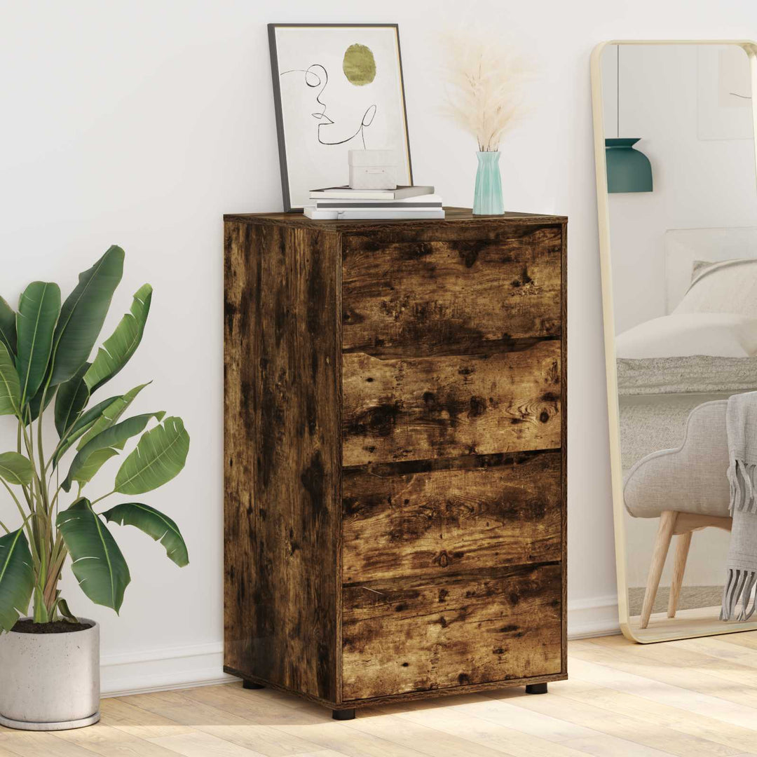 Opbevaringsskabe Røget eg 60 x 48 x 105 cm Konstrueret træ