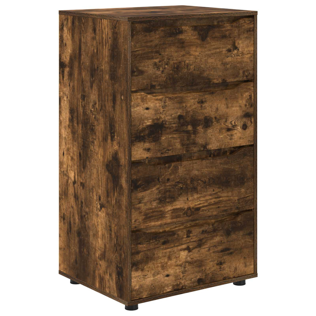 Opbevaringsskabe Røget eg 60 x 48 x 105 cm Konstrueret træ