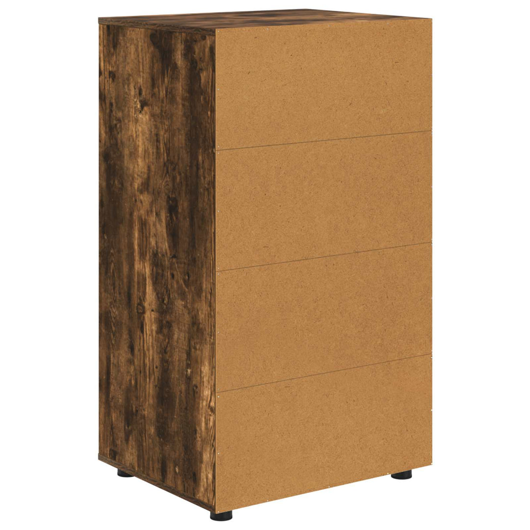 Opbevaringsskabe Røget eg 60 x 48 x 105 cm Konstrueret træ