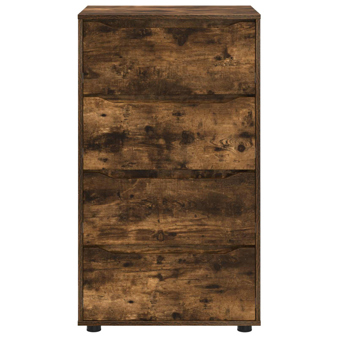 Opbevaringsskabe Røget eg 60 x 48 x 105 cm Konstrueret træ
