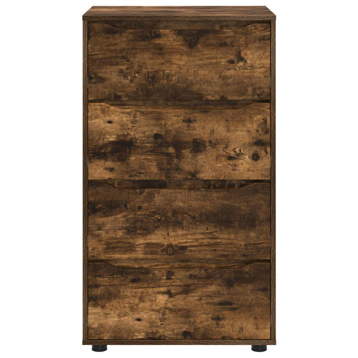 Opbevaringsskabe Røget eg 60 x 48 x 105 cm Konstrueret træ