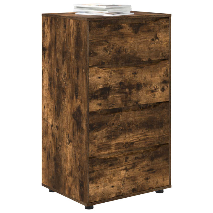 Opbevaringsskabe Røget eg 60 x 48 x 105 cm Konstrueret træ