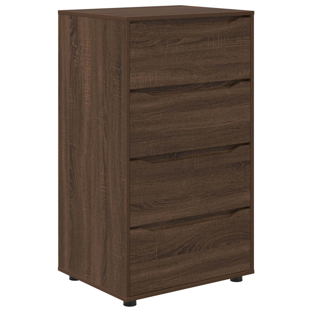 Opbevaringsskabe Brun eg 60 x 48 x 105 cm Konstrueret træ