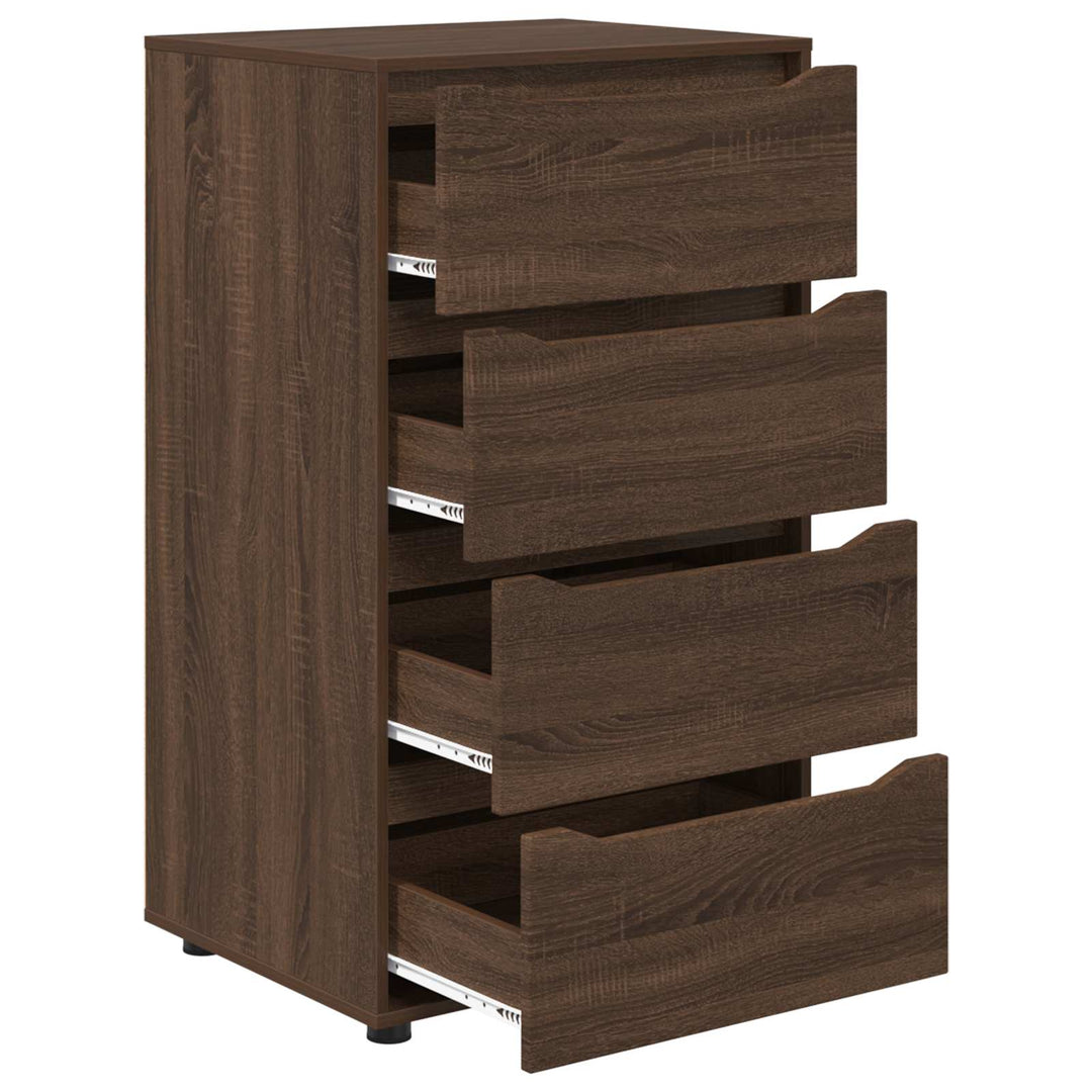 Opbevaringsskabe Brun eg 60 x 48 x 105 cm Konstrueret træ