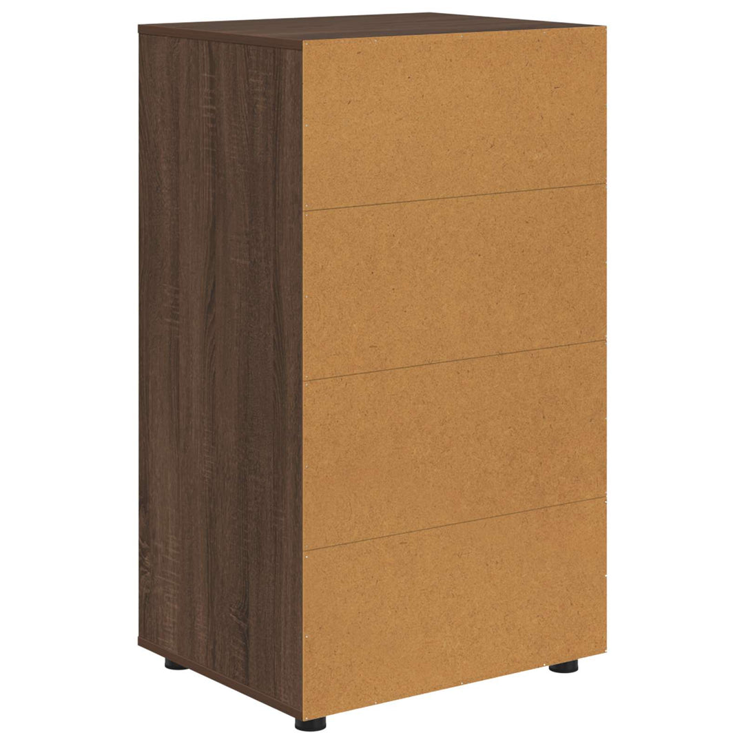 Opbevaringsskabe Brun eg 60 x 48 x 105 cm Konstrueret træ