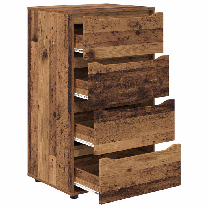 Opbevaringsskabe Gammelt træ 60 x 48 x 105 cm Konstrueret træ
