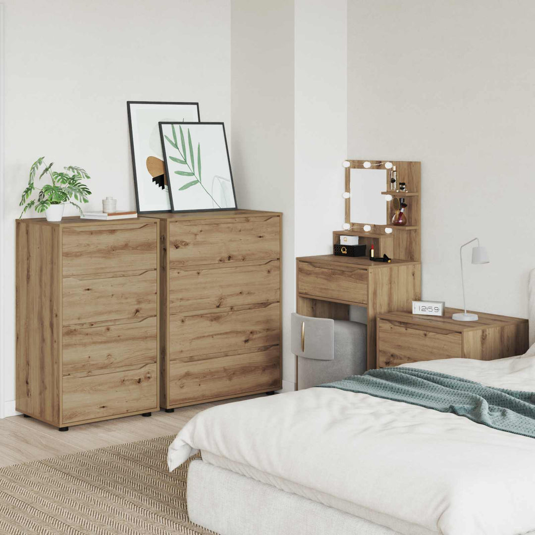 Opbevaringsskabe 60 x 48 x 105 cm Konstrueret træ