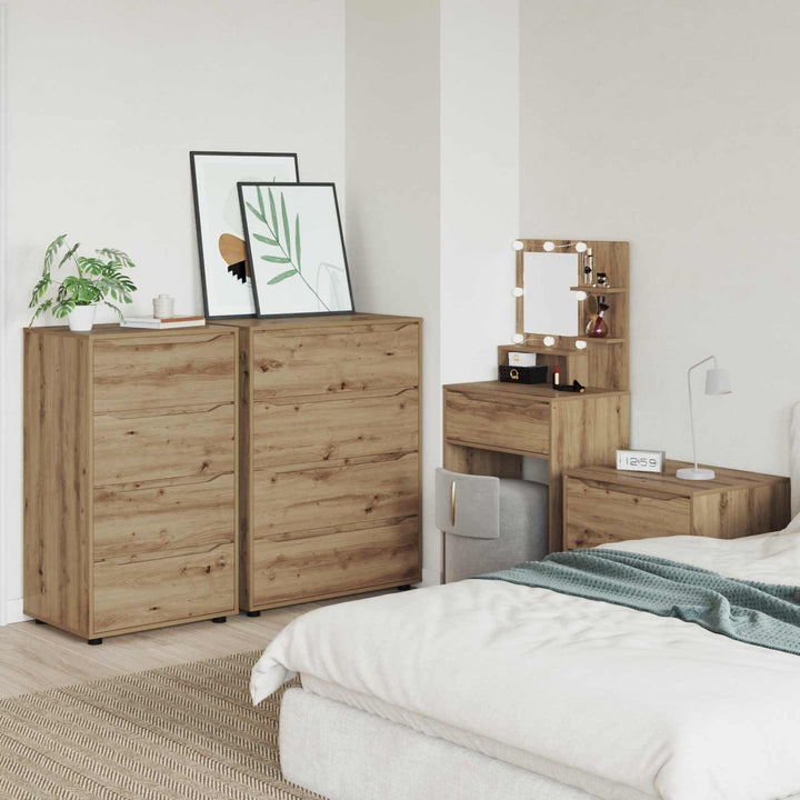 Opbevaringsskabe 60 x 48 x 105 cm Konstrueret træ