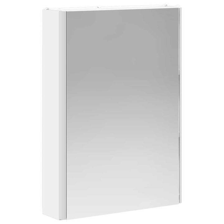 Badeværelsesskabsæt 5 pcs Hvid 43 x 11,5 x 60,5 cm