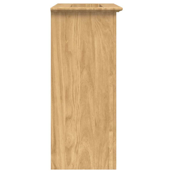 Badeværelsesskab med dør BODO Honningbrun 70 x 35 x 80 cm