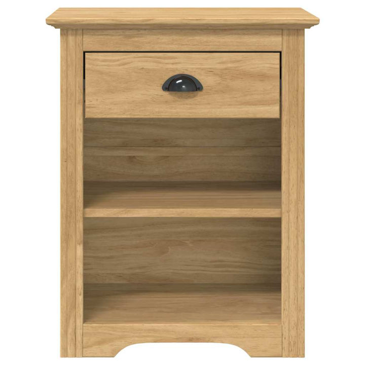 Natskab BODO Honningbrun 53 x 38,5 x 67 cm Konstrueret træ