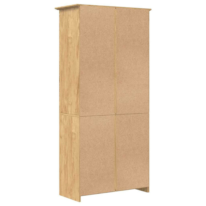 Bogreol BODO Honningbrun 82 x 40 x 173 cm Konstrueret træ