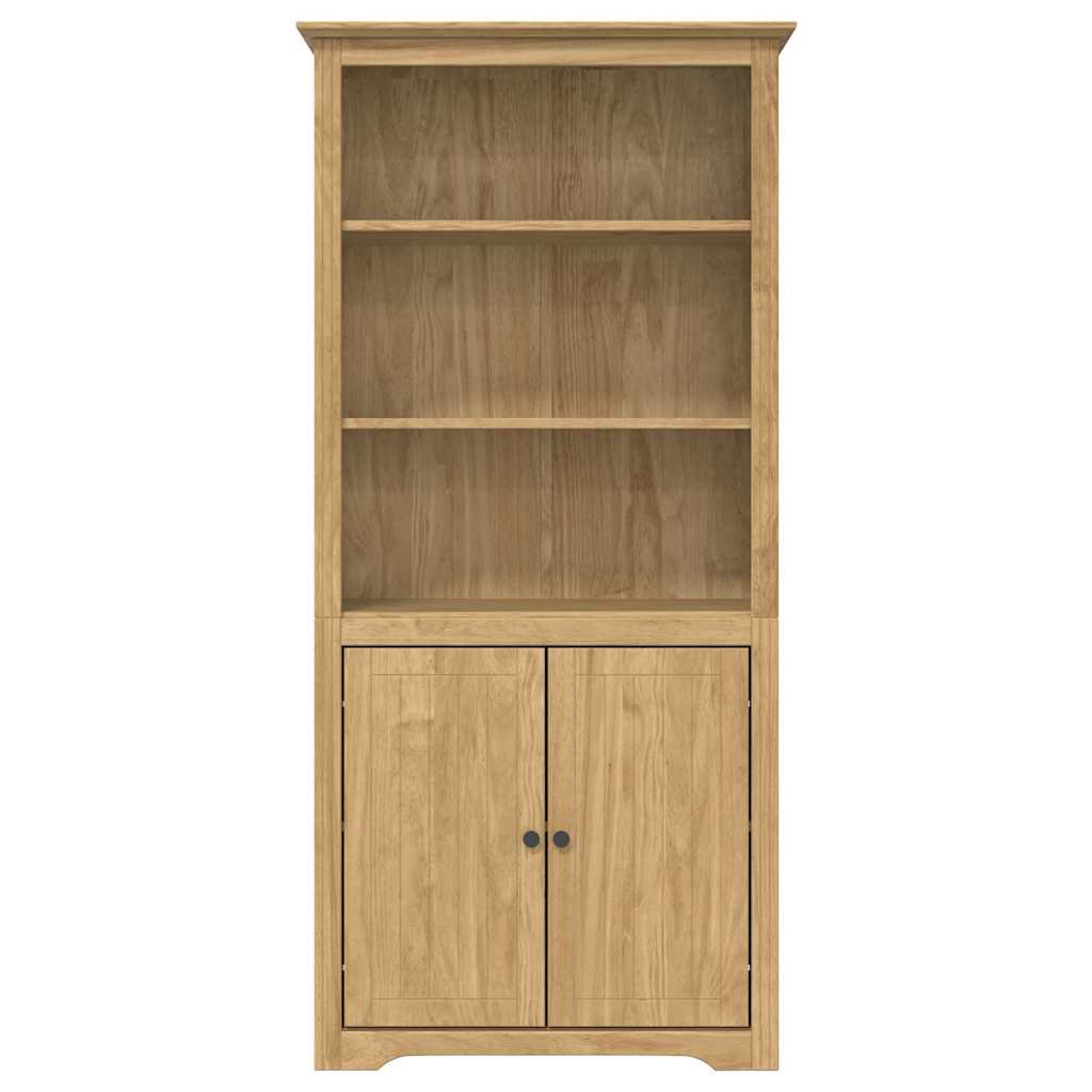 Bogreol BODO Honningbrun 82 x 40 x 173 cm Konstrueret træ