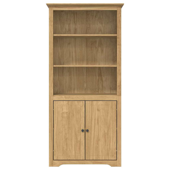 Bogreol BODO Honningbrun 82 x 40 x 173 cm Konstrueret træ