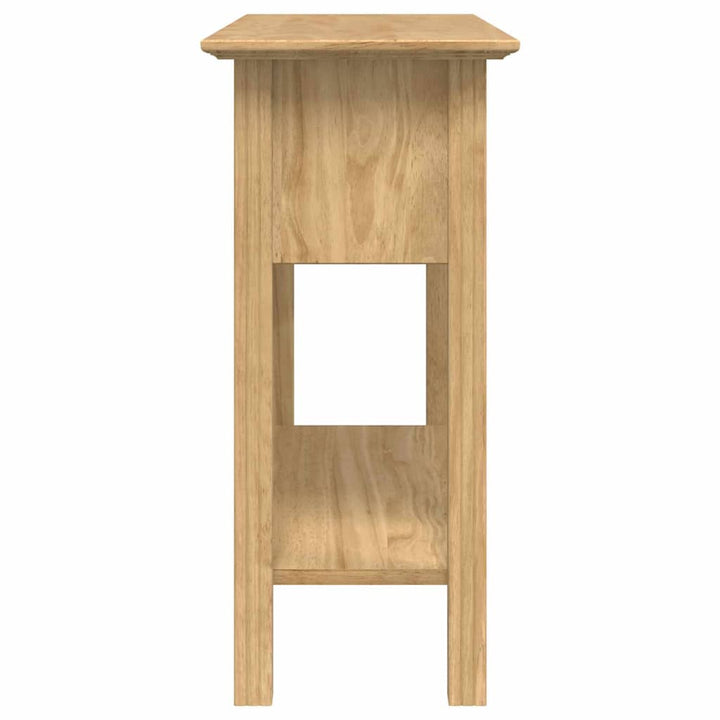 Konsolbord BODO Honningbrun 91 x 34.7 x 74 cm Konstrueret træ