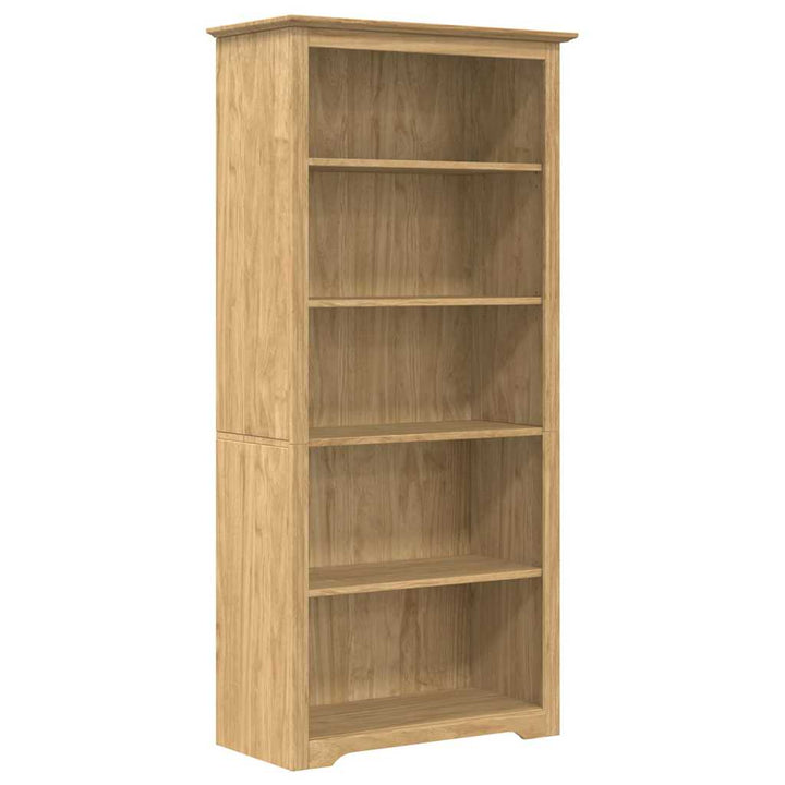 Bogreol BODO 5 niveauer 82 x 40 x 173 cm Konstrueret træ
