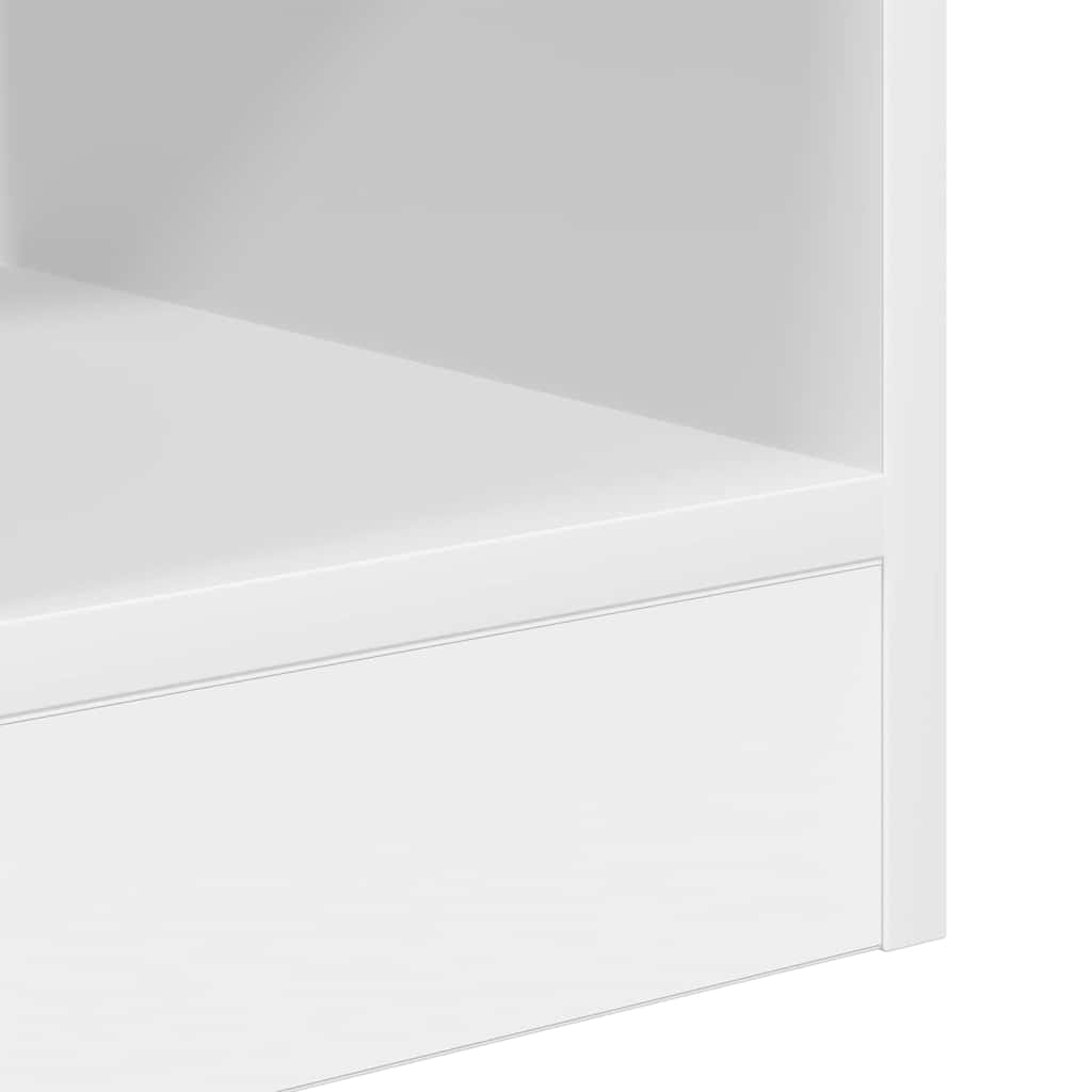 Endebord Hvid 30,5 x 30 x 45 cm Konstrueret træ