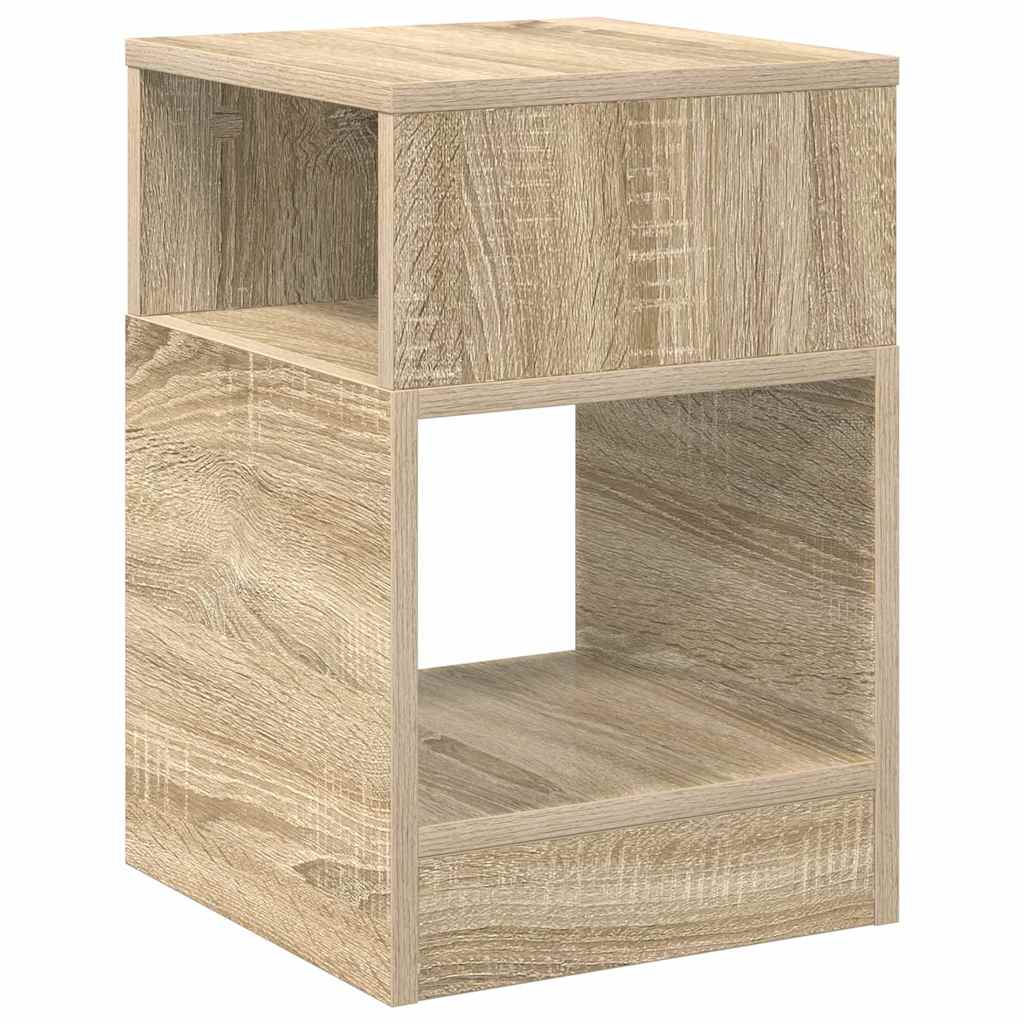 Endebord Sonoma eg 30,5 x 30 x 45 cm Konstrueret træ
