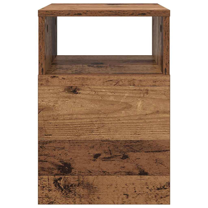 Endebord Gammelt træ 30,5 x 30 x 45 cm Konstrueret træ
