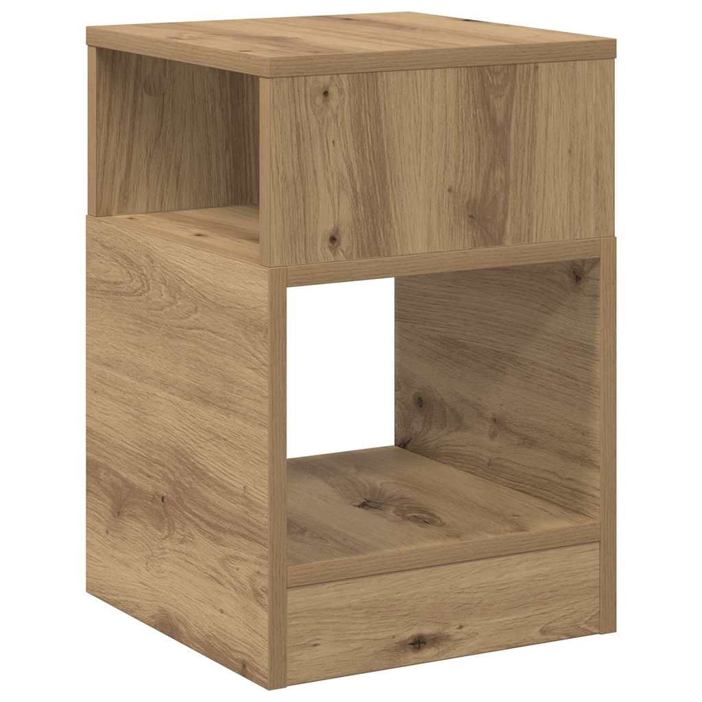 Endebord Artisan Egetræ 30,5 x 30 x 45 cm Konstrueret træ