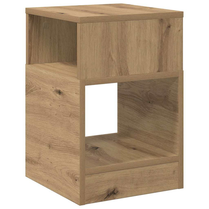 Endebord Artisan Egetræ 30,5 x 30 x 45 cm Konstrueret træ