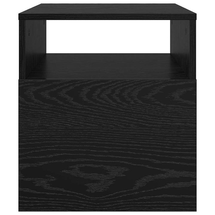 Endebord Sort eg 40,5 x 40 x 45 cm Konstrueret træ