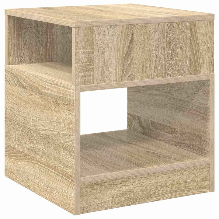 Endebord Sonoma eg 40,5 x 40 x 45 cm Konstrueret træ