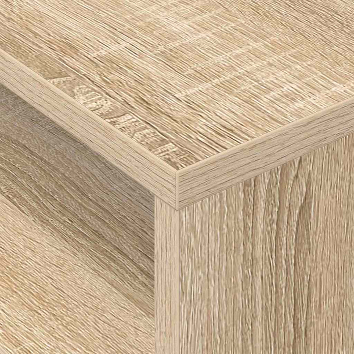 Endebord 2 pcs Sonoma eg 40,5 x 40 x 45 cm Konstrueret træ